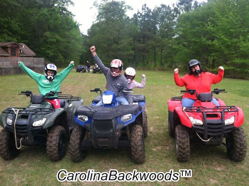 Carolinabackwoods – ATV Adventure Tours – experience the 'down n dirty