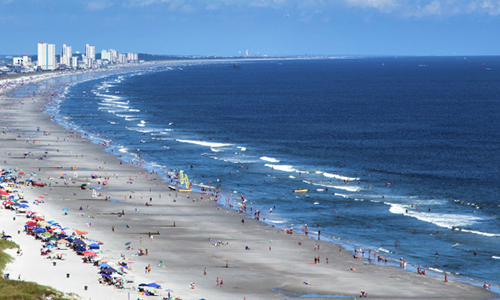 Time Book Vacation in Myrtle Beach - The Strand Beach