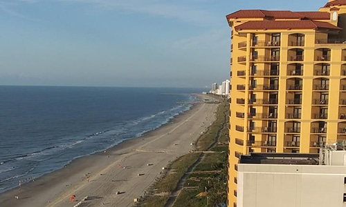 Aerial View of the grand strand