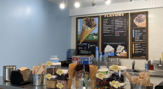 Ben and jerrys The inside of ben and jerrys ice cream shoppe