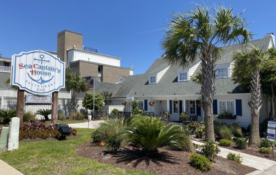 Exterior of the Sea Captains House