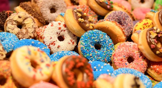 picture of different types of donuts