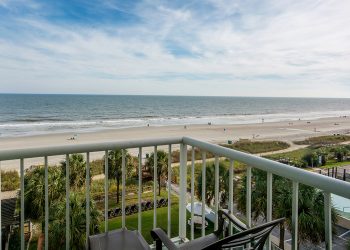 The Strand Oceanfront Efficiency Balcony View