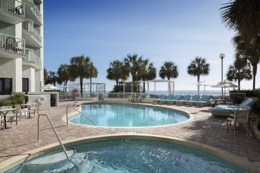 The Strand Oceanfront Pool Deck