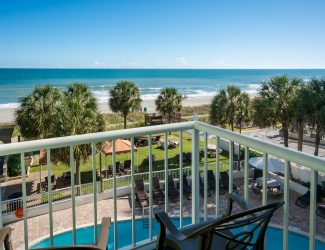 Oceanfront Balcony view of the ocean