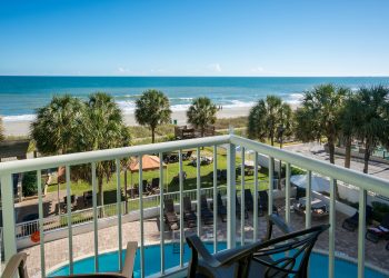 Oceanfront Balcony view of the ocean