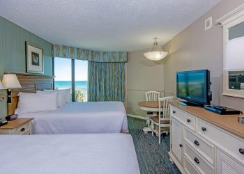 Oceanfront room at The Strand